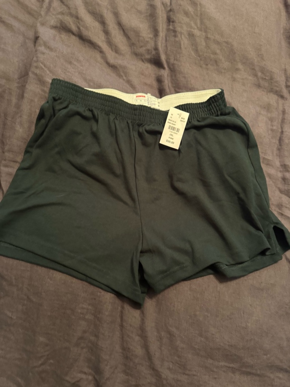 Soffe Forest Green brand new Shorts size XL/8